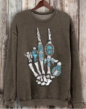Western Vintage inspired sweatshirt collection