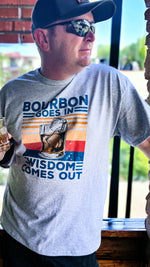 Bourbon goes in Shirt