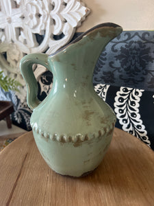 Pitcher style vase