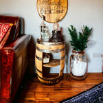 Bourbon Barrel Half Bar